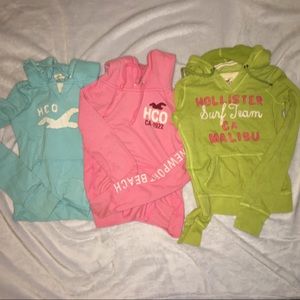 HOLLISTER HOODIE BUNDLE. Offers accepted